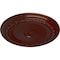 Ekena Millwork Carlsbad Ceiling Medallion (Fits Canopies up to 5 1/2"), 31 1/8"OD x 1 1/2"P, Brushed Mahogany CM31CABMF - alternate 3